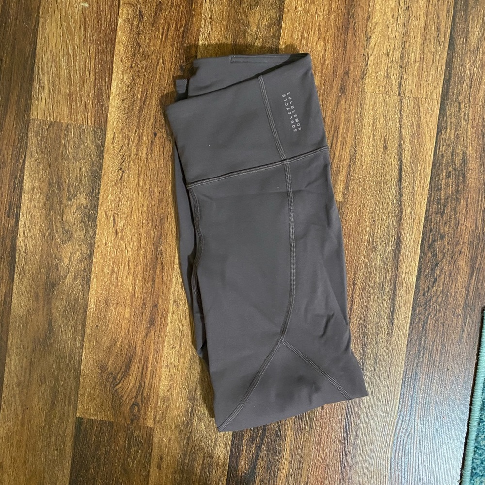 Lululemon x SoulCycle Graphite Purple Leggings 25’